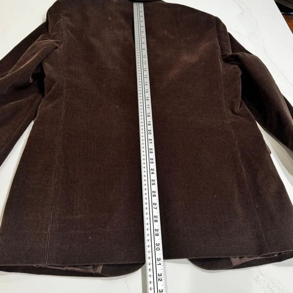 Brooks Brothers 346 Brown Corduroy Blazer. Size 41R.